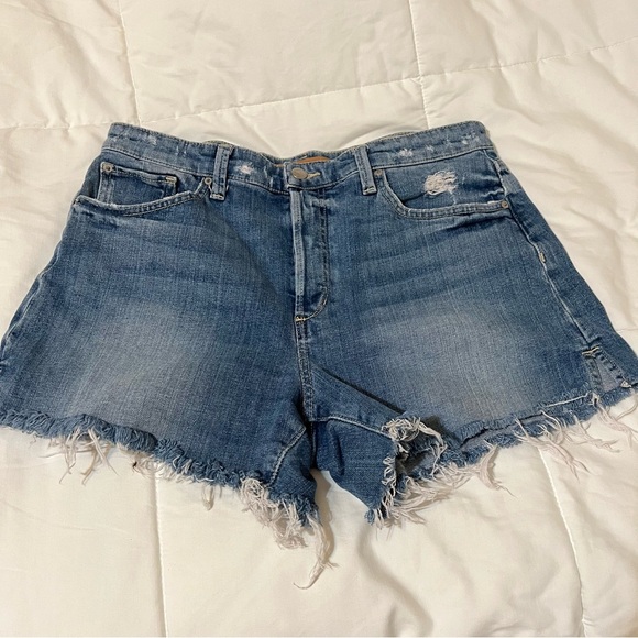 Joe's jeans the smith high rise cut off denim shorts size W 30 - Picture 11 of 11